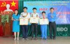 Các học sinh của trường đạt giải cao hội thi Tin học trẻ 2019
